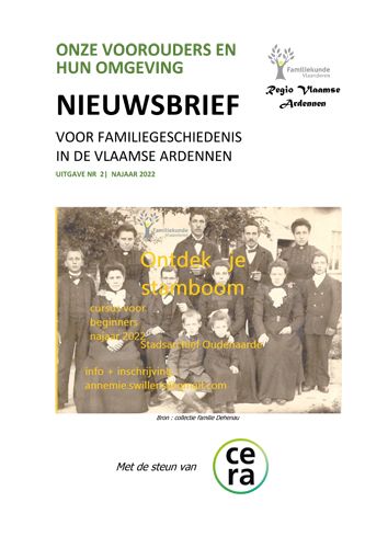 Kaft van Nieuwsbrief 02
